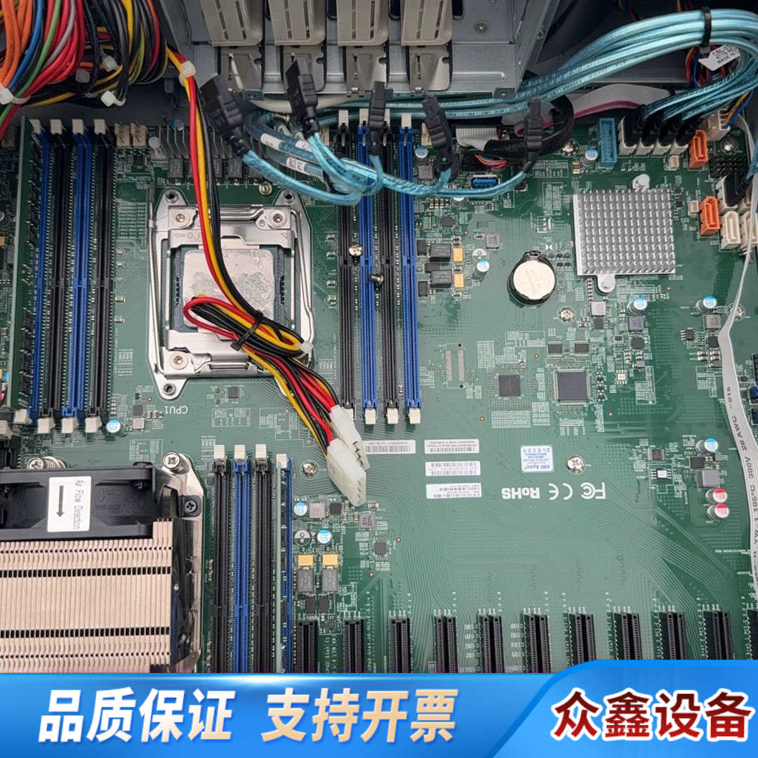 超微X10DRX服务器主板c612 DDR4 E5V3V4.议价