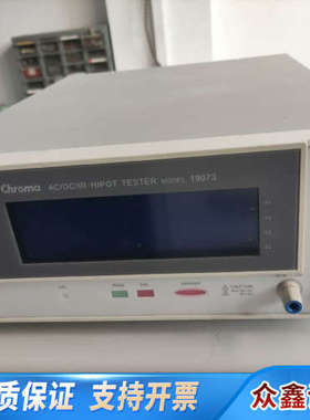 chroma19073，AC/DC/IR HIPOT TES.议价