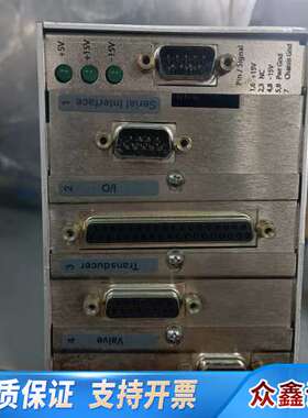 MKS蝶阀控制器，型号1651C2S，带标签和序列号。设