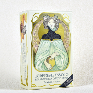 进口正版缥缈愿景塔罗牌Visions Tarot烫金虚幻幻境韦特牌罗牌