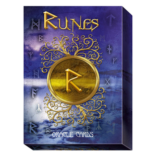 进口正版卢恩如尼神谕卡Runes Oracle Cards符文塔罗牌桌游卡牌