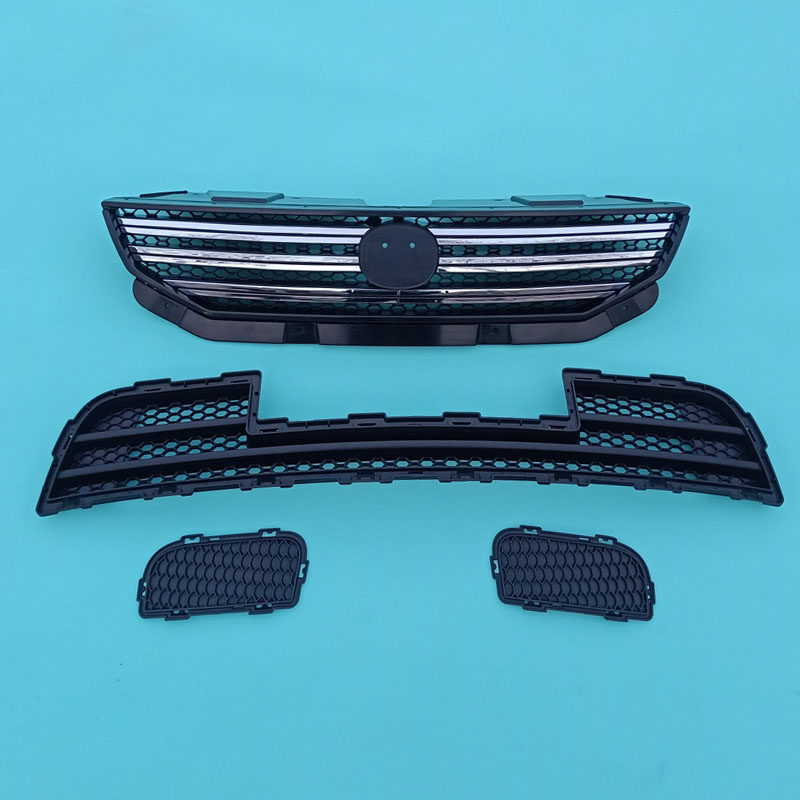 比德文m8电动汽车轿车前保险杠上中网电镀款下中网格栅雾灯罩正品