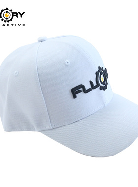 FLUORY帽子男女潮休闲百搭春夏季鸭舌帽太阳帽韩版刺绣防晒遮阳帽