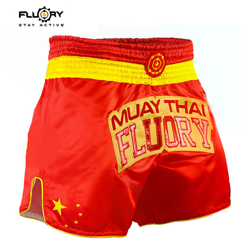 FLUORY火垒中国泰拳短裤搏击