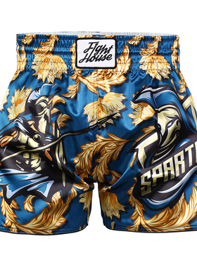 FLUORY泰拳短裤专业拳击散打服成人儿童训练比赛格斗搏击短裤男女