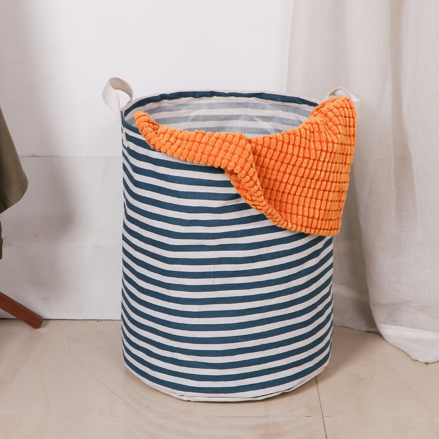 脏衣篓收纳筐家用布艺可折叠长款