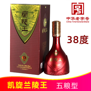 38度五粮型兰陵王凯旋450ml纯粮优级浓香型白酒山东兰陵美酒名酒