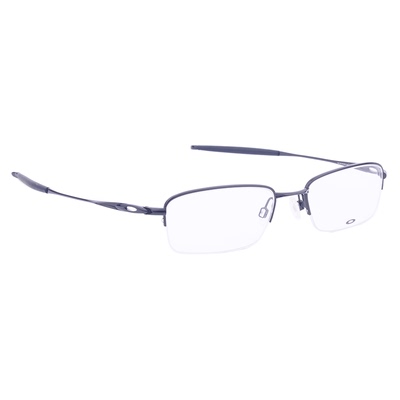 奥流线型半框防滑商务近视眼镜架