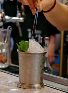 薄荷朱丽普鸡尾酒杯金属杯Mint Julep莫斯科骡子杯马克杯创意酒杯