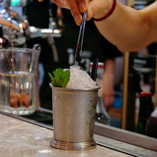 薄荷朱丽普鸡尾酒杯金属杯Mint Julep莫斯科骡子杯马克杯创意酒杯