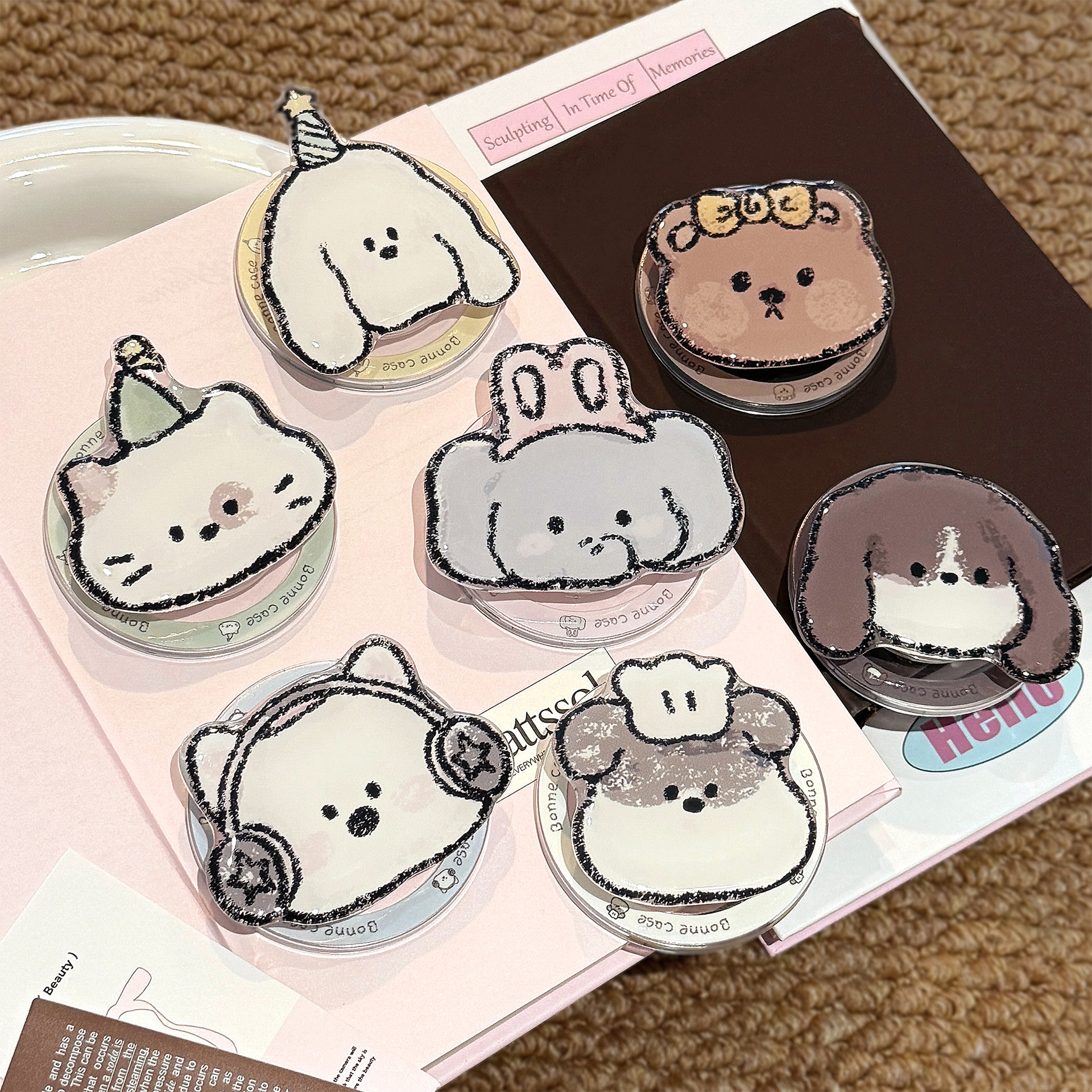 可爱卡通小动物Magsafe磁吸支架