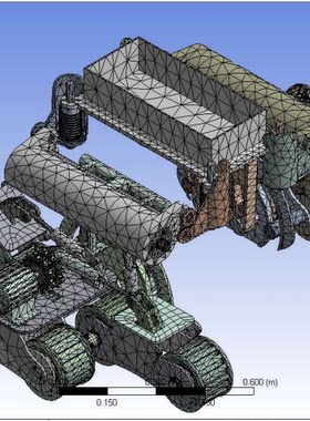 ITI 2011救援和军事机器人三维建模图纸 solidworks设计