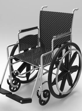 Wheelchair普通医疗轮椅3D图纸 IGS格式