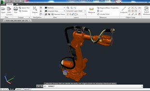ABB irb 6640六轴工业机器人3D模型图纸 AutoCAD设计 dwg格式
