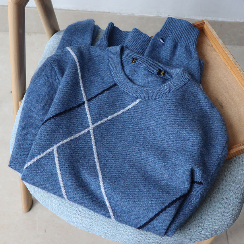 断码特价针织衫男秋季中厚款暖和