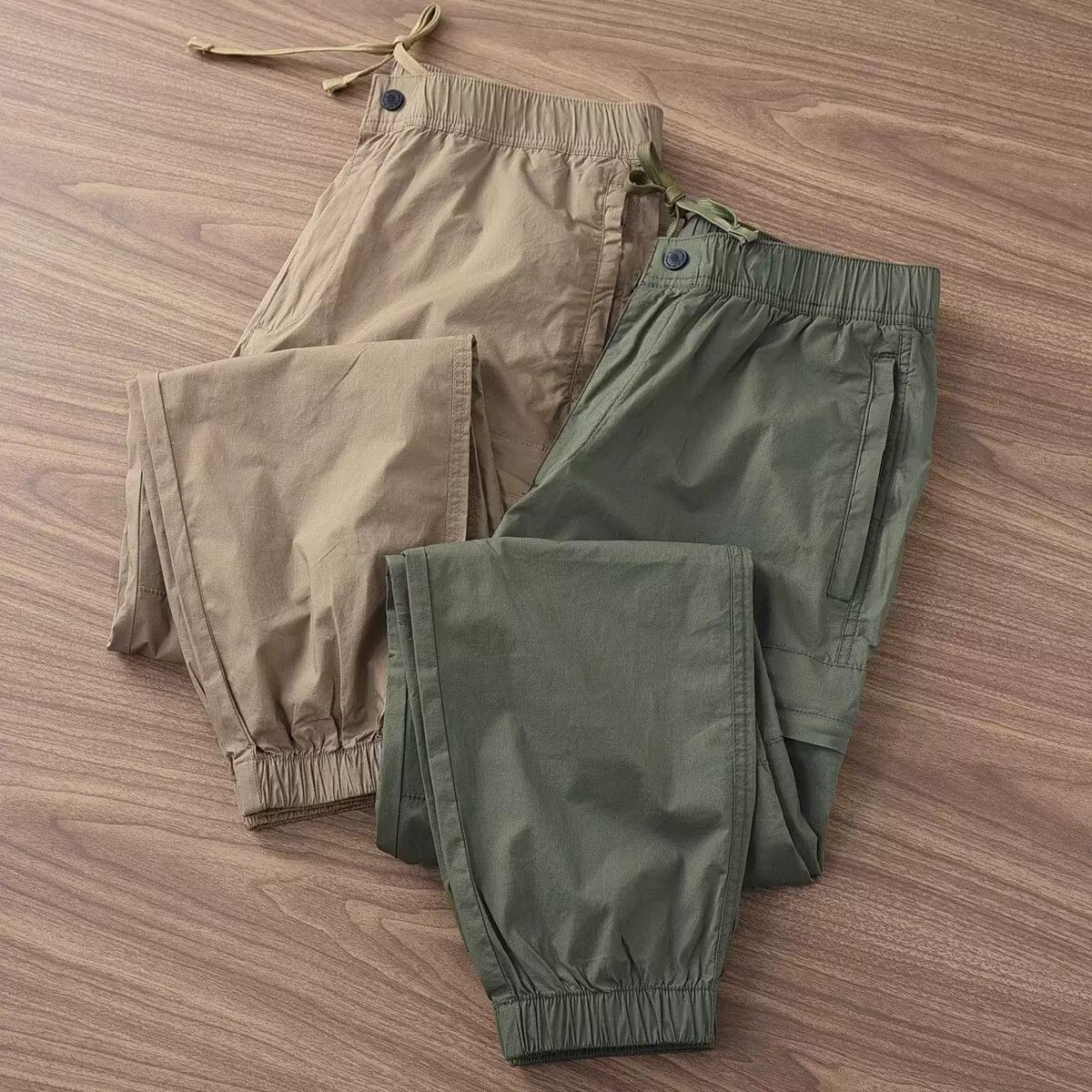 干活穿的裤子男户外多口袋耐磨登山宽松工作裤束脚裤春夏劳保裤子,男装,休闲裤,淘宝优惠券,粉丝福利购,淘宝优惠卷