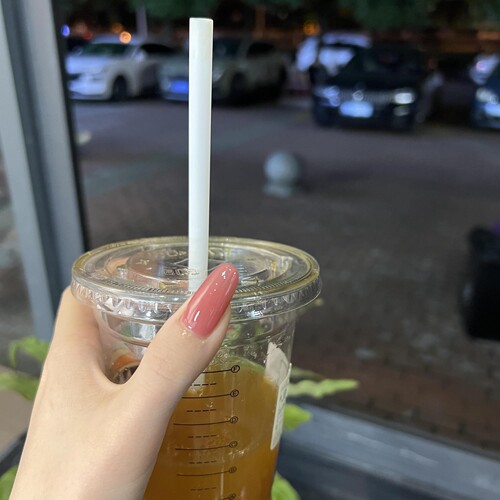 手工穿戴甲裸粉色纯欲简约高级感温柔显白美甲贴片纯色短款假指甲