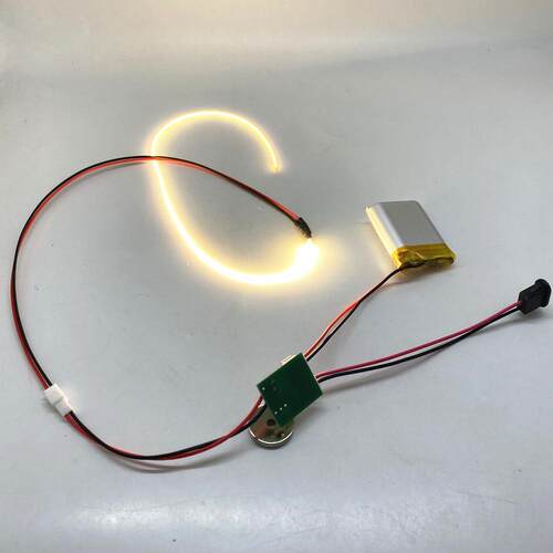 充电磁感应开关led灯配件