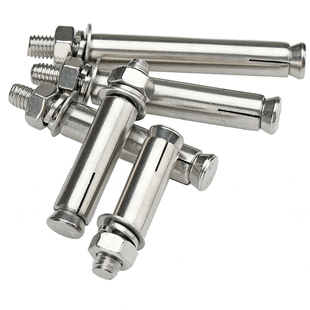 304 316不锈钢膨胀螺丝螺栓爆炸加长外拉爆管钉杆M6M8M10MM12 201