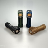 恒流驱动 FFL RGB变色彩灯 L60 萤火虫手电新款 拐角大泛光