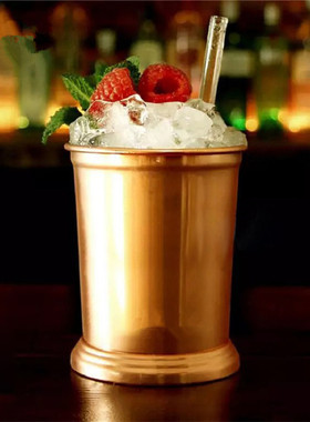 清仓古铜色350ML 薄荷朱丽普杯鞠丽普杯不绣钢Mojito Mint Julep