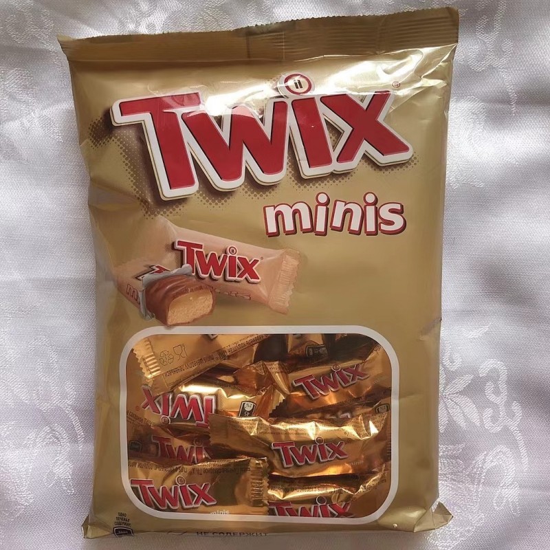 twix巧克力焦糖184克独立袋装