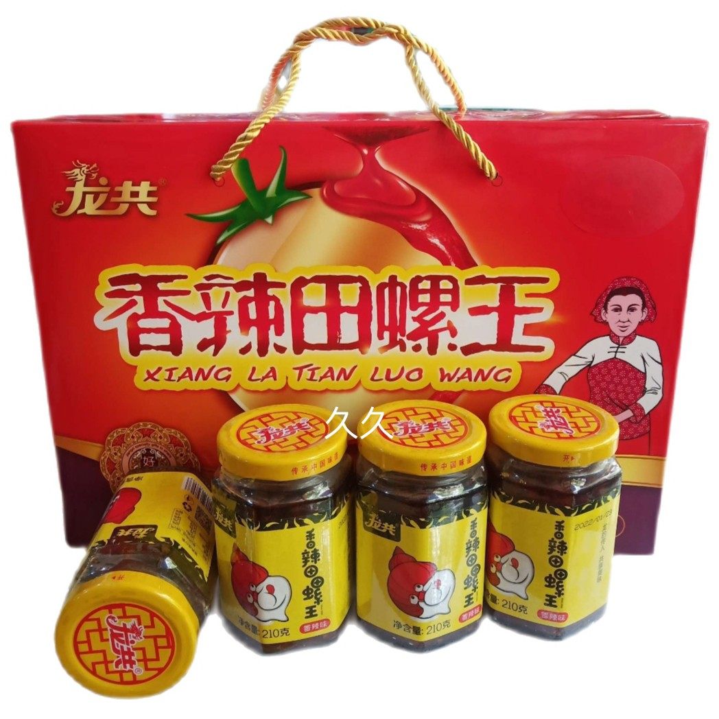 辣椒酱特产龙共田螺王辣酱