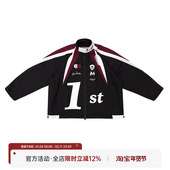 无限车手1.0 赛道元 素重工刺绣赛车服夹克 MIICHOUS米丘寺 长裤