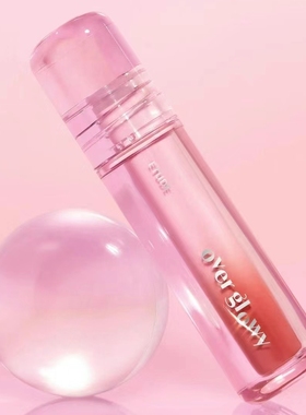 ETUDE爱丽小屋RIIZE联名拉椅子唇釉Over Glowy水光亮泽玻璃唇23新