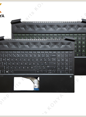 适用惠普 光影精灵6 Pro Pavilion 15-EC TPN-Q229 C壳 键盘 外壳