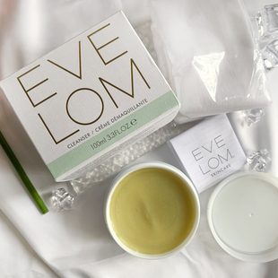 Eve lom卸妆膏洁面膏面部深层清洁带一条毛巾100m