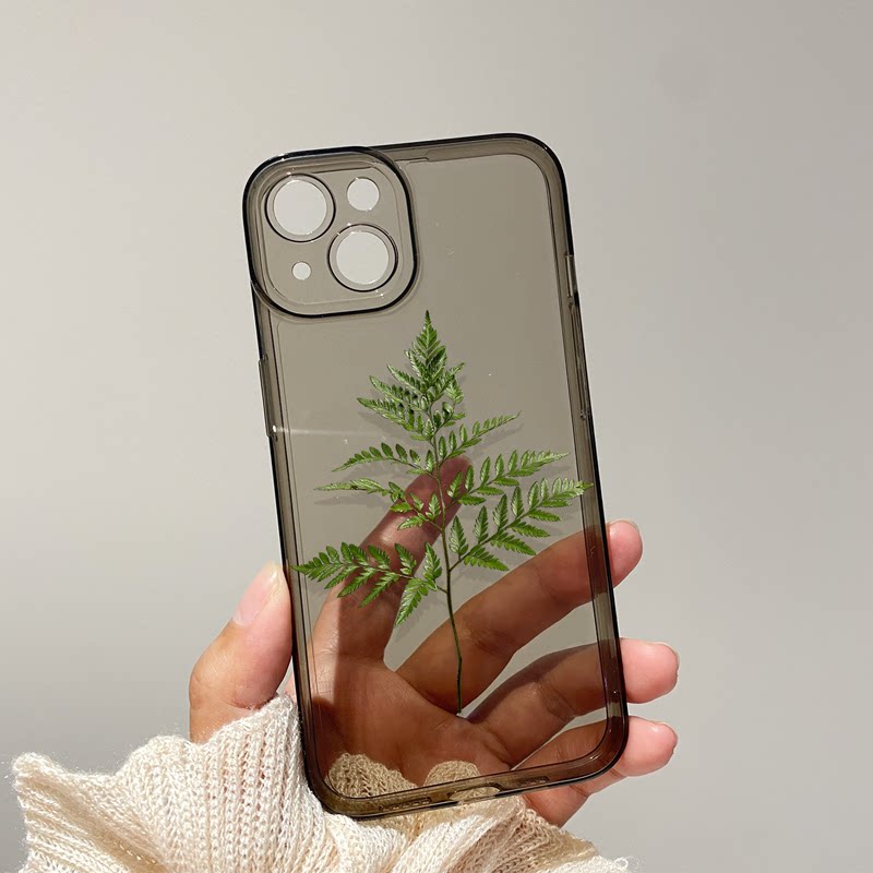 简约树叶iPhone18promax苹果17手机壳16plus适用vivox300S19华为p90软OPPOReno13小米14红米k80一加12荣耀90