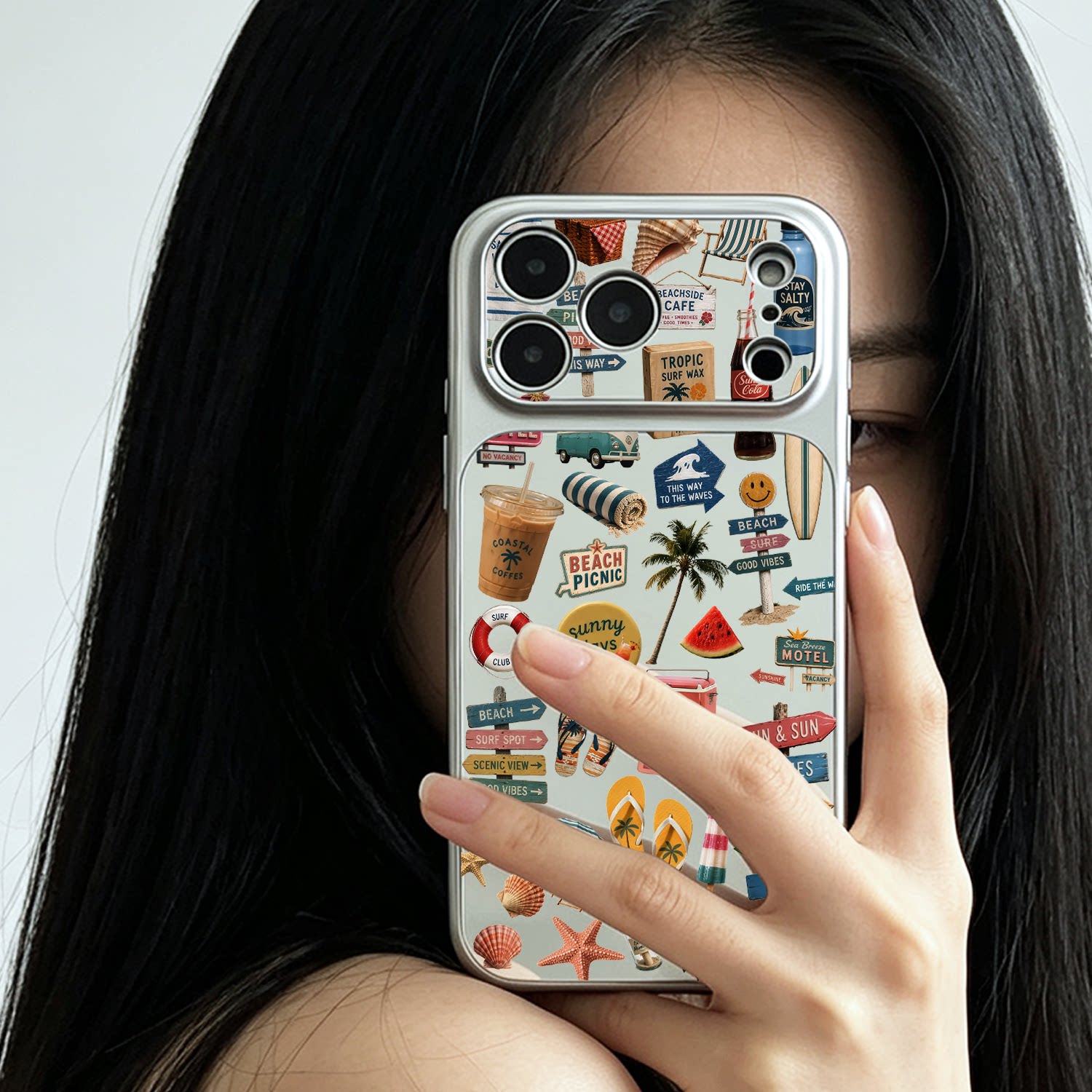 复古度假记忆适用iPhone18pro苹果17女16Pro小米15男OPPOfindx9华为p90荣耀600vivox300三星s26Ultra手机壳14