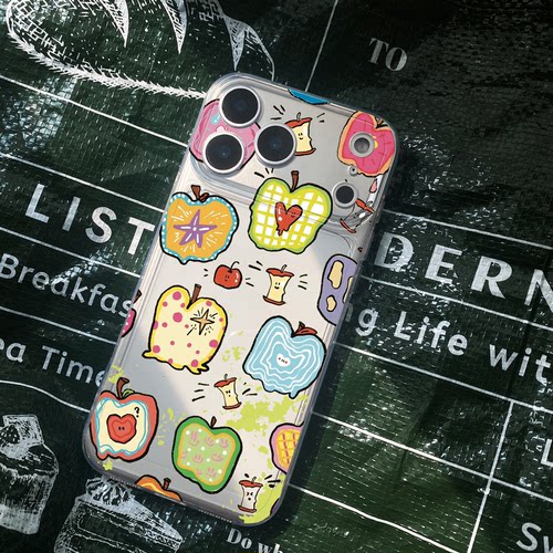 童趣涂鸦苹果17promax手机壳iPhone16小米15红米k90华为nova14荣耀300防摔opporeno12适用vivos30女款p80畅享