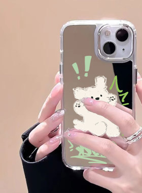 卡通小狗iPhone16苹果15promax适用OPPOReno14华为p70nova13小米15红米k80vivox200手机壳s19女荣耀300软1211