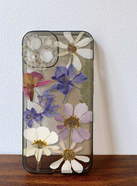 超爱小花适用iPhone17Promax苹果16防摔15Pro华为P80软mate60vivox100荣耀90OPPOReno12小米13手机壳红米k40