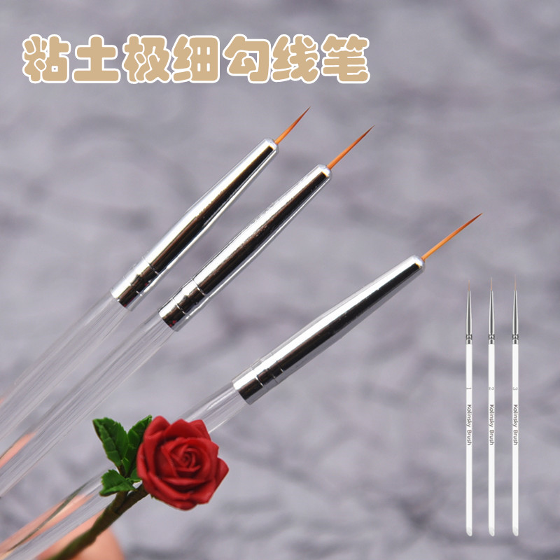 diy透明手办模具化妆笔图片