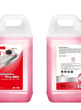 RZOIL  RZ·45R 长效防冻/冷却液、4L装 四季通用。