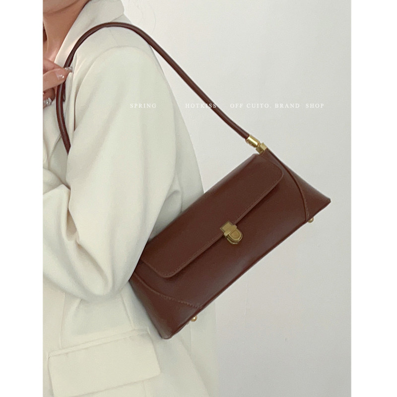 法式小众百搭ins手提法棍包