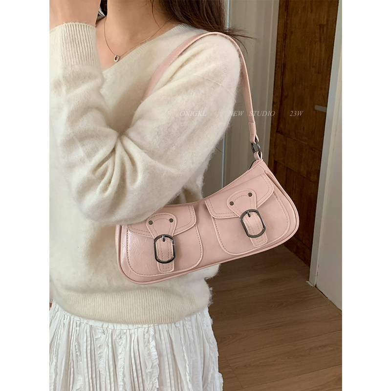 今年流行粉色腋下包包女2025新款单肩包高级感上班通勤时尚斜挎包,箱包皮具/热销女包/男包,通用款女包,淘宝优惠券,粉丝福利购,淘宝优惠卷