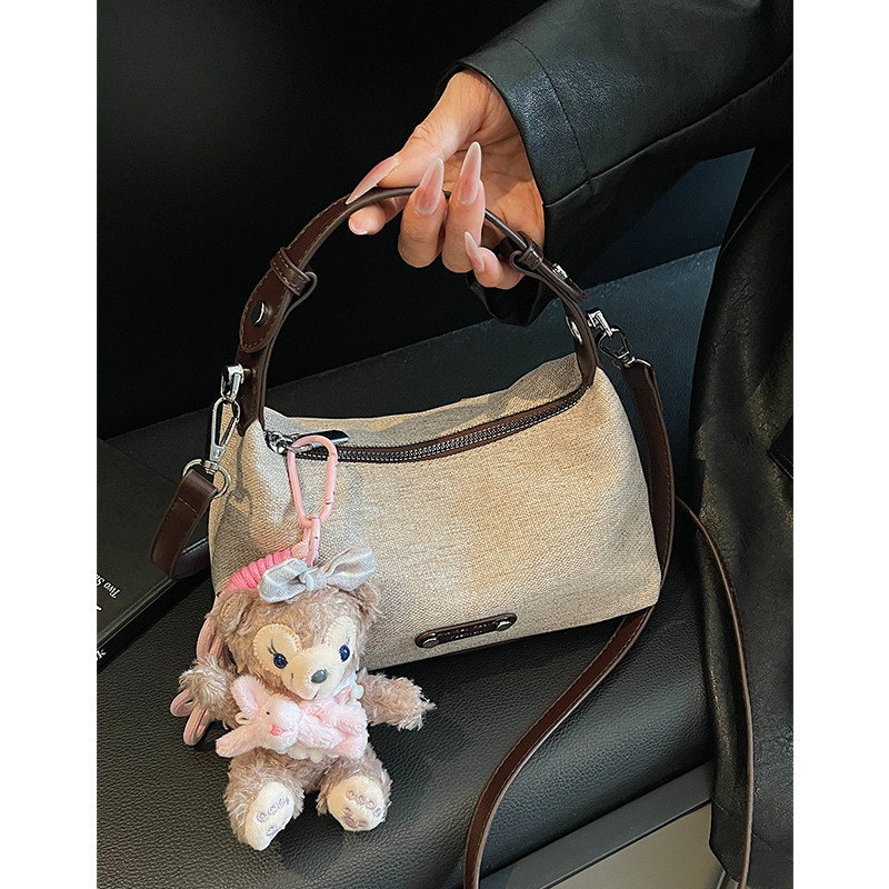 小众复古手提包包女式2025新款夏季单肩斜挎包休闲百搭爆款饺子包,箱包皮具/热销女包/男包,通用款女包,淘宝优惠券,粉丝福利购,淘宝优惠卷