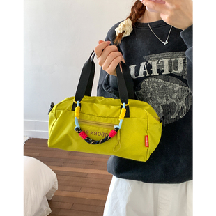 户外通勤手拎尼龙帆布包包女式2025新款夏季单肩包轻便斜挎托特包