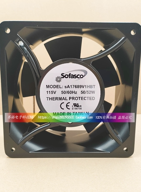 原装 台湾 Sofasco SA17689V1HBT 115V 50/52W 18cm 散热 风扇