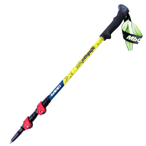 MBC外锁伸缩超短徒步拐棍登山杖