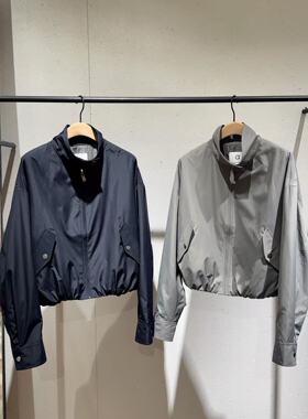 【active系列】正品2026春新品挺括高领短款外套夹克MBF1JKT003