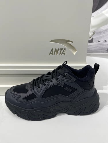 磐石丨潮流撞色复古冬季加毛棉鞋男舒适软底老爹鞋运动112548952