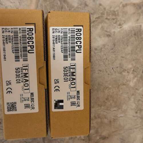 议价-全新正品三菱PLC CPU模块R08CPU，型号1FMA01-可维修
