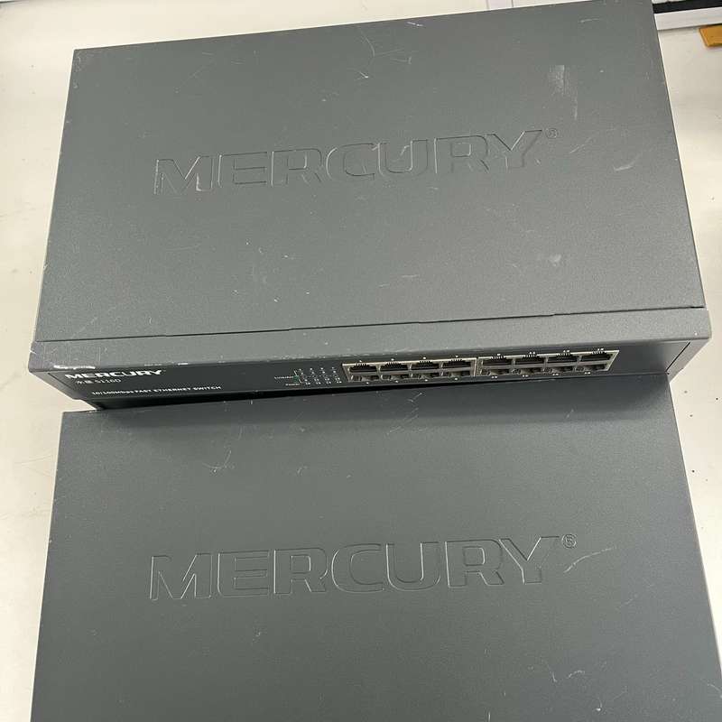 议价-MERCURY水星S116D 16口百兆交换机-可维修