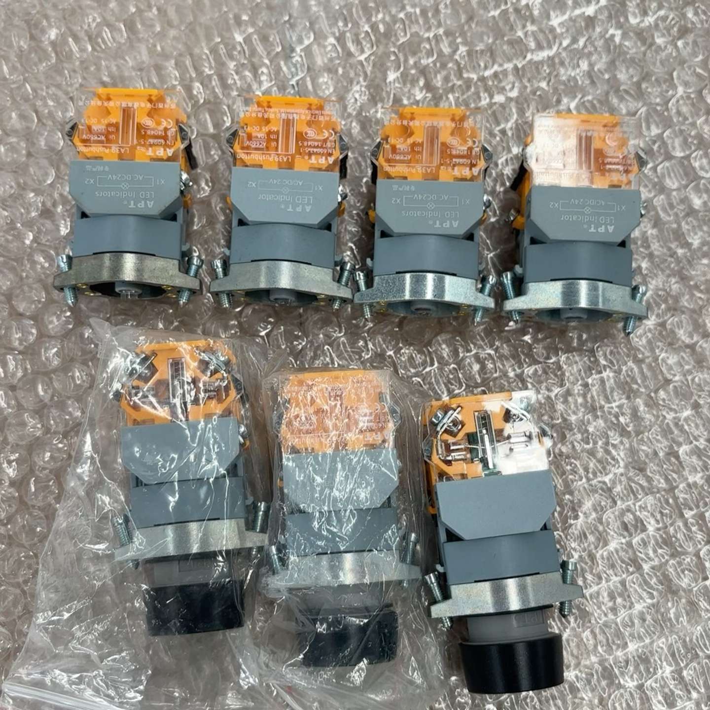 议价-68&yen;打包西门子APT LA39按钮开关 LED指示灯 AC-可维修