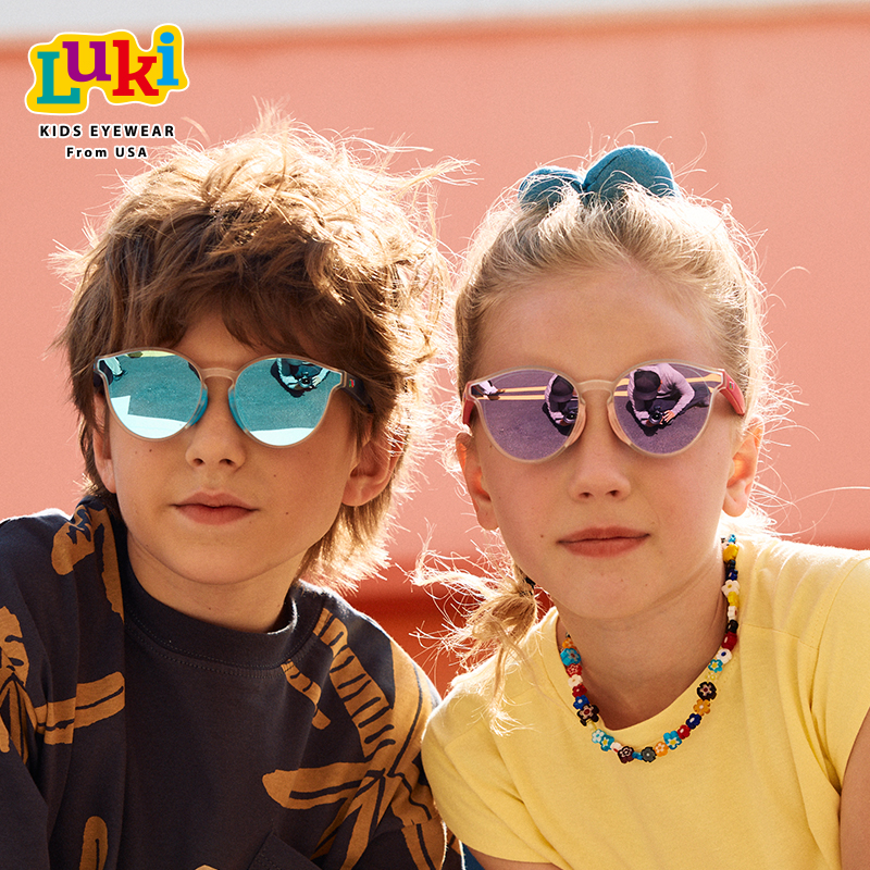 LUKI兒童眼鏡墨鏡時尚偏光太陽鏡